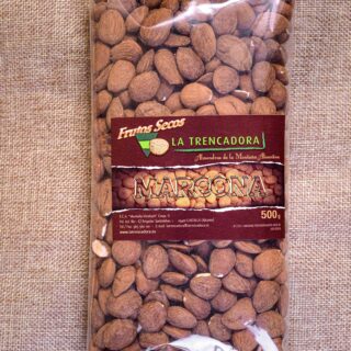 Almendra Marcona cruda con piel 1kg Española